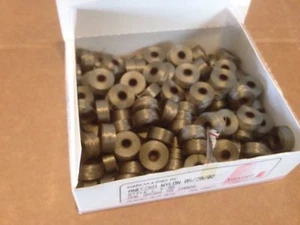 Pre-wound Bobbins box of 144pcs Old Gold AE24 55 Yards per bobbin - Picture 1 of 3