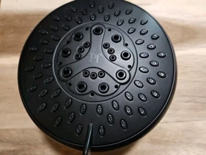 Pfister J15-070B 5-Function Shower Head, Matte Black New No Box - Picture 1 of 3