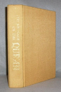 Koran Islam Book Message of the Qur'an Hashim Amir Ali English & Arabic 1974 - Picture 1 of 17