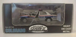 GEARBOX 1:43 SCALE JEROME PD IL DIECAST MODEL POLICE CAR VEHICLE BOXED - Picture 1 of 4