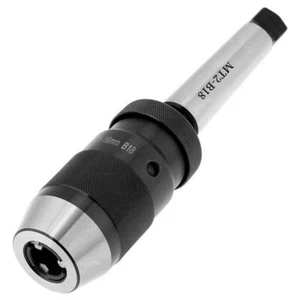 1-16mm Self Tighten Keyless Lathe Drill Chuck Taper Arbor Drilling Set MT2-B18 - Picture 1 of 9