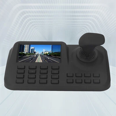 PTZ Camera Controller 5in 3D Joystick Network Camera Control Keyboard 100-240V8L - Image 1 of 4