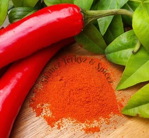 Cayenne Pepper Powder Flakes NEW 1kg 100% PURE CAYENNE SPICE Shanez chilli chili - Picture 1 of 10