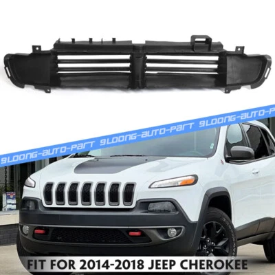New Front Active Shutter Grille Assembly For 2014-2018 Jeep Cherokee 68246267AB Foto 1 de 4