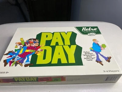 Hasbro Retro Series Pay Day Juego de Mesa Edición 1975 2015 Contado y Completo Foto 1 de 4