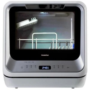 PremierTech PTLS2S Mini Lavastoviglie 2 coperti 6 programmi, Silver - Foto 1 di 13