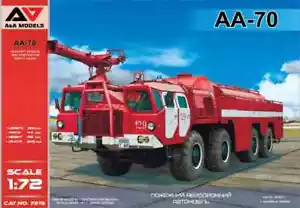 A&A Models 7219 1/72 AA-70 Aircraft Rescue and Firefighting (ARFF) Truck scale - Picture 1 of 9