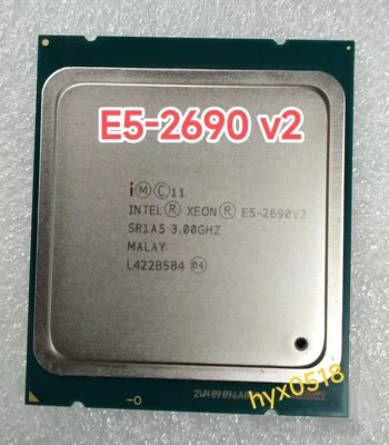 Intel Xeon E5-2690 V2 3GHz Ten Core 10C/20T 25M Processor LGA2011 CPU SR1A5 - Image 1 of 3
