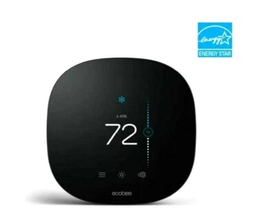 New ecobee3 lite Smart Pro Thermostat WIFI - Black Programmable - Image 1 of 4
