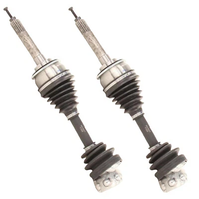 TrakMotive Front CV Joint Axle Shafts Set of 2 For Acura SLX Isuzu Trooper 4WD - Image 1 of 4