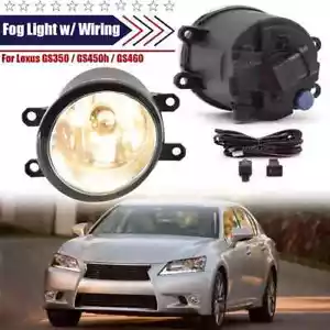 Fog Lights Bumper Lamp w/ Wiring Kit For Lexus GS350 GS450h GS460 Left & Right - Bild 1 von 12