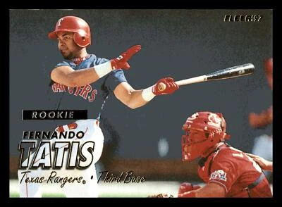Fernando Tatis 1997 Fleer #524 Texas Rangers NM-MINT Foto 1 de 2