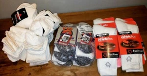 24 PAIR WINTER SOCKS MEDIUM WIGWAM, FOX RIVER VVS TEFLON ATHLETIC * FREE SHIP * - Picture 1 of 12