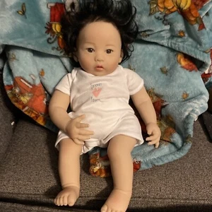 reborn baby toddler ping lau puppe - Bild 1 von 8