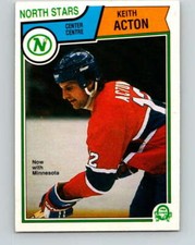 1983-84 O-Pee-Chee #184 Keith Acton  Minnesota North Stars V27333
