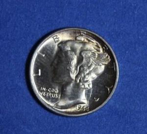 1944- Mercury Dime #P29008 - Picture 1 of 2