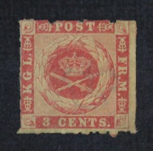 CKStamps: Danish West Indies Stamps Collection Scott#2 Unused NG