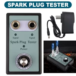Spark Plug Tester Dual Hole 110V&220V 12V Car Petrol Ignition Analyzer System AU - Picture 1 of 16