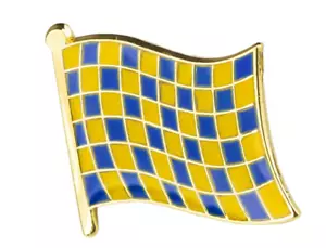 SURREY : Flag Enamel Lapel Pin Badge - (Genuine UK Seller & Free UK Postage) - Picture 1 of 3