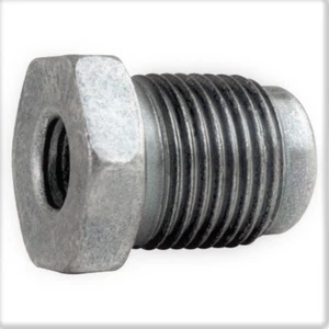 M12-1.0 Male Tube Nut Bubble Flare Fitting Fits 3/16 Tube Size 1PC - Bild 1 von 6