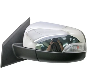New Right Chrome Side Mirror Signal Electric Folding Mazda BT-50 Express Ship - Picture 1 of 4