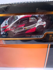 Toyota Yaris WRC #5 Rally Sweden 2019 K Meeke 1:43 IXO scale model car - Picture 1 of 4