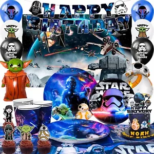 Star Wars Geburtstagsdeko, 84Pcs Star Wars Party Deko & Star Wars Party Set - Bild 1 von 10