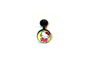 Logotipos, flores, anillo de lengua corazón / piercing de lengua, 14G - Imagen 1 de 17