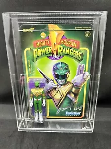 Super 7 Green Power Ranger Figure - Signed By Tessa Rao With COA - Picture 1 of 4