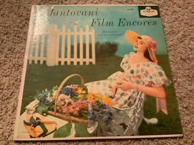 MANTOVANI FILM ENCORES VINYL LP 1957 LONDON RECORDS LL-1700 MONO MADE IN ENGLAND - Image 1 of 3