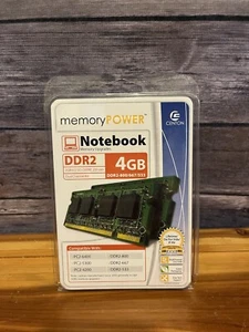 Centon Memory Power 4.0GB (2GB x2) PC2-5300 Desktop RAM Memory DDR2-800/667/533 - Picture 1 of 2