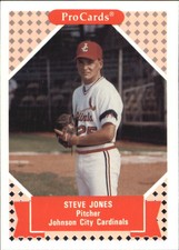1991-92 ProCards Tomorrow's Heroes #328 Steve Jones