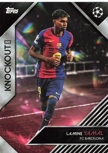 2024/25 Topps knockout UCC Lamine Yamal Fc Barcelona  - Picture 1 of 3