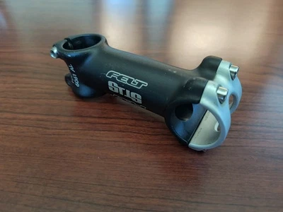 Felt ST Threadless Stem 100mm, 31.8mm, 1 1/8”, +/-7°, 6061AL, Black - Image 1 of 4