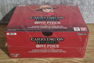 Bandai - One Piece Card Game - Carrying On His Will (OP-13) Booster Box - Image 1 of 4