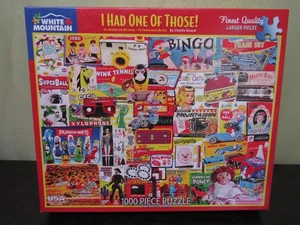 White Moutain Ich hatte einen davon! 1000 Teile Puzzle - keine fehlenden Teile - Bild 1 von 5