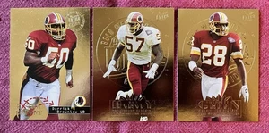 (3) 1995 Ultra Gold Medallion Darrell Green, Ken Harvey, Barlow Washington - Picture 1 of 2