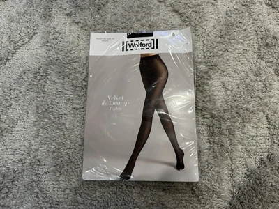 50 Medias Wolford Velvet de Luxe Admiral Pequeñas S NUEVAS Foto 1 de 4