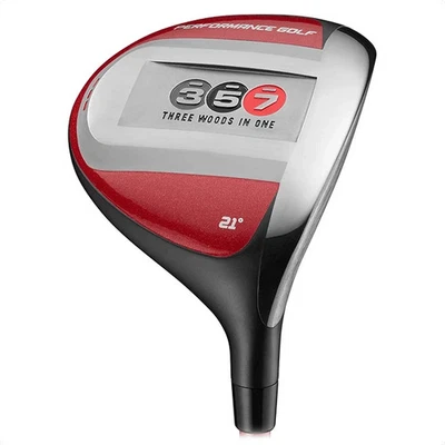 Клюшка для гольфа гибрид 357 Fairway жесткий стержень для правой руки высокая дистанция запуска контраст - Изображение 1 из 4