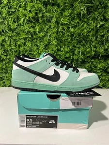 USED SB Dunk Low Sea Crystal 819674-301 SIZE 8.5M OG ALL - Picture 1 of 7