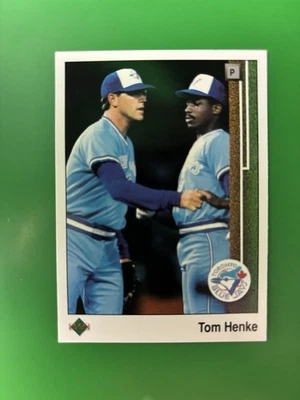 1989 Upper Deck Tom Henke Toronto Blue Jays #264 - Image 1 of 2