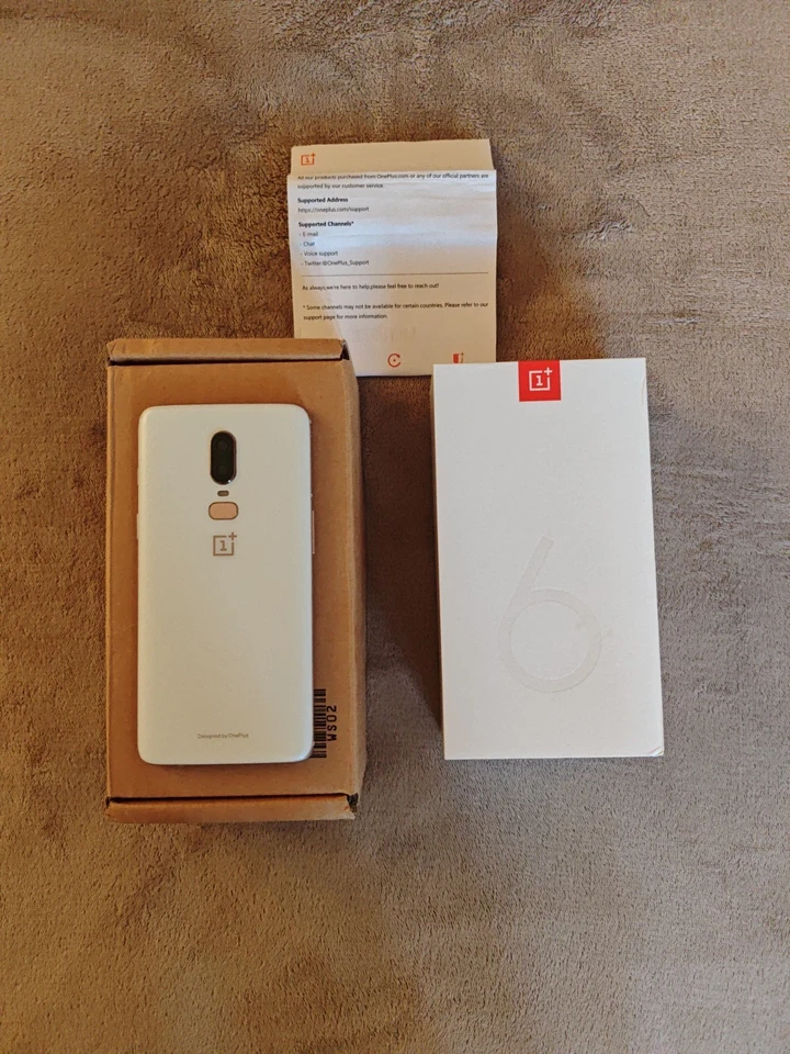 OnePlus 6 Silk White 128GB - Immagine 1 di 4