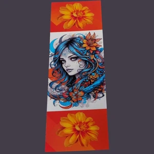  🌸 Blumengöttin Handarbeit Lesezeichen 🌸 - Bild 1 von 2