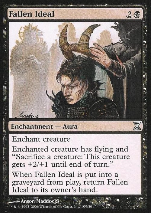 Fallen Ideal - Medium Play MTG Time Spiral - Image 1 of 1