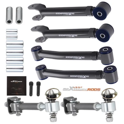 Braços de controle dianteiro ajustáveis superiores e inferiores barra oscilante para Jeep Cherokee X 1984-01 - Imagem 1 de 4