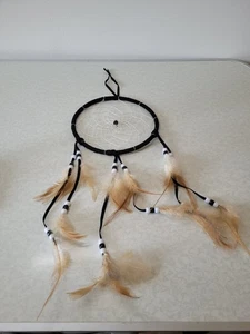 Wohnaccessoire mit Federn, Wanddekoration, Türdekoration, Wandbehange - Bild 1 von 2