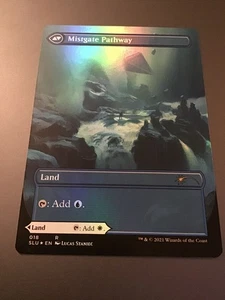 MTG Secret Lair #018 Mistgate / Hengegate Pathway Borderless Foil NM - Bild 1 von 2