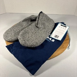 NEW Bombas Gripper Slippers Adult Large (12-14) Gray Comfort Non Slip Shoes - Picture 1 of 18