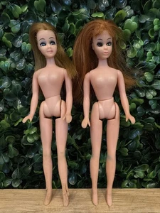 Muñecas de colección Dawn Topper Dolls TLC figuras pelo rojo y pelo rubio oscuro - Imagen 1 de 12