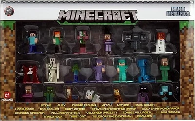 Nano Metalfigs Minecraft - 20 Pack (Wave 2) 1.65 Inch - 30770 - Image 1 of 3